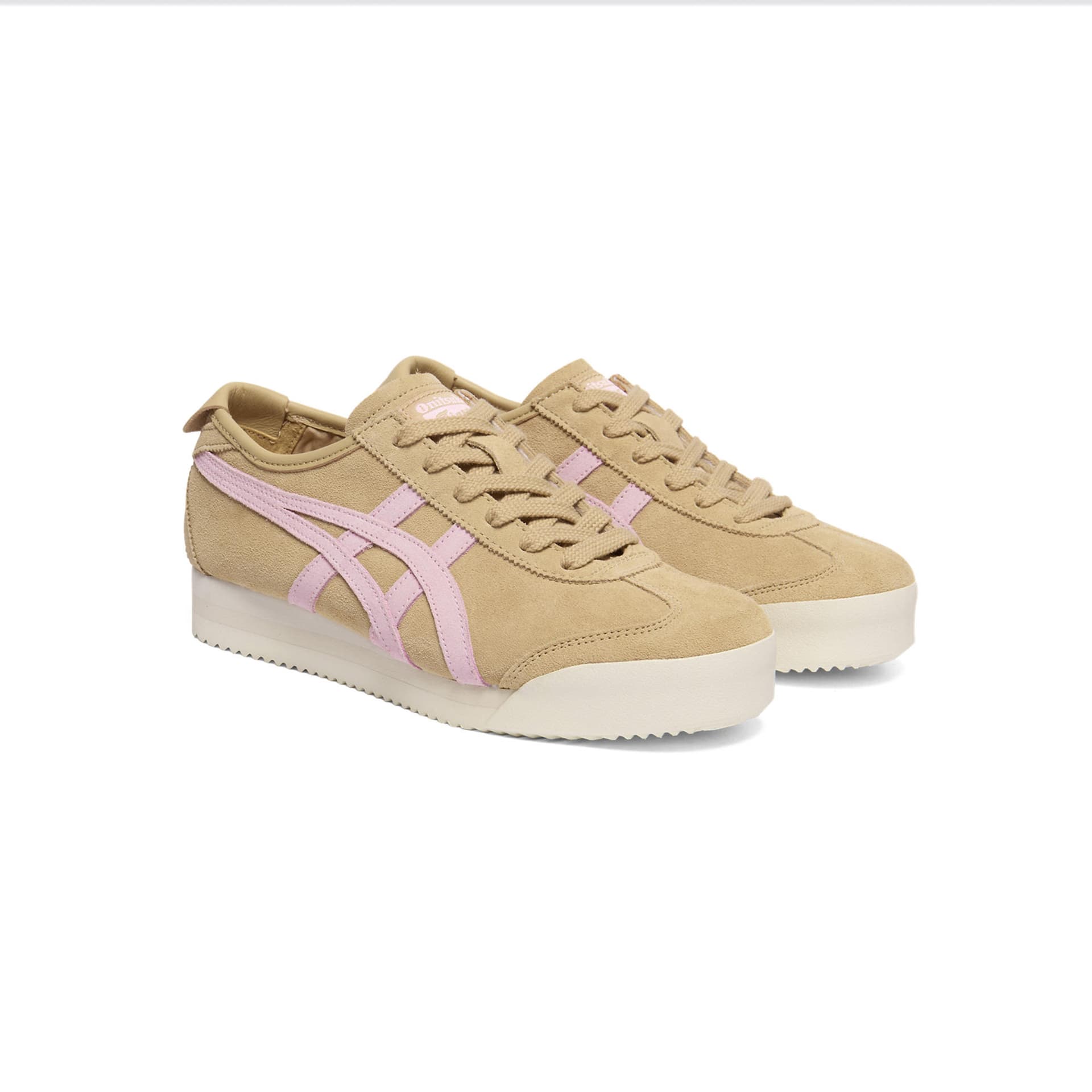 Кроссовки Onitsuka Tiger MEXICO 66 PF Коровья кожа Низкий верх Повседневная обувь Унисекс - изображение 3