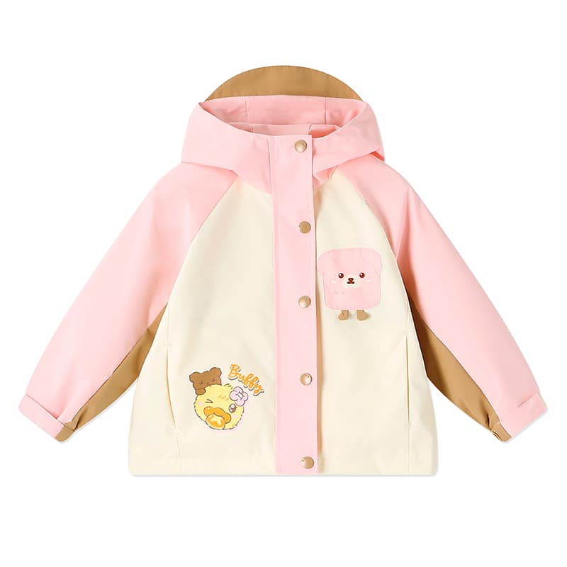 B.DUCK Розово-вишневый Kids Куртки - изображение 1