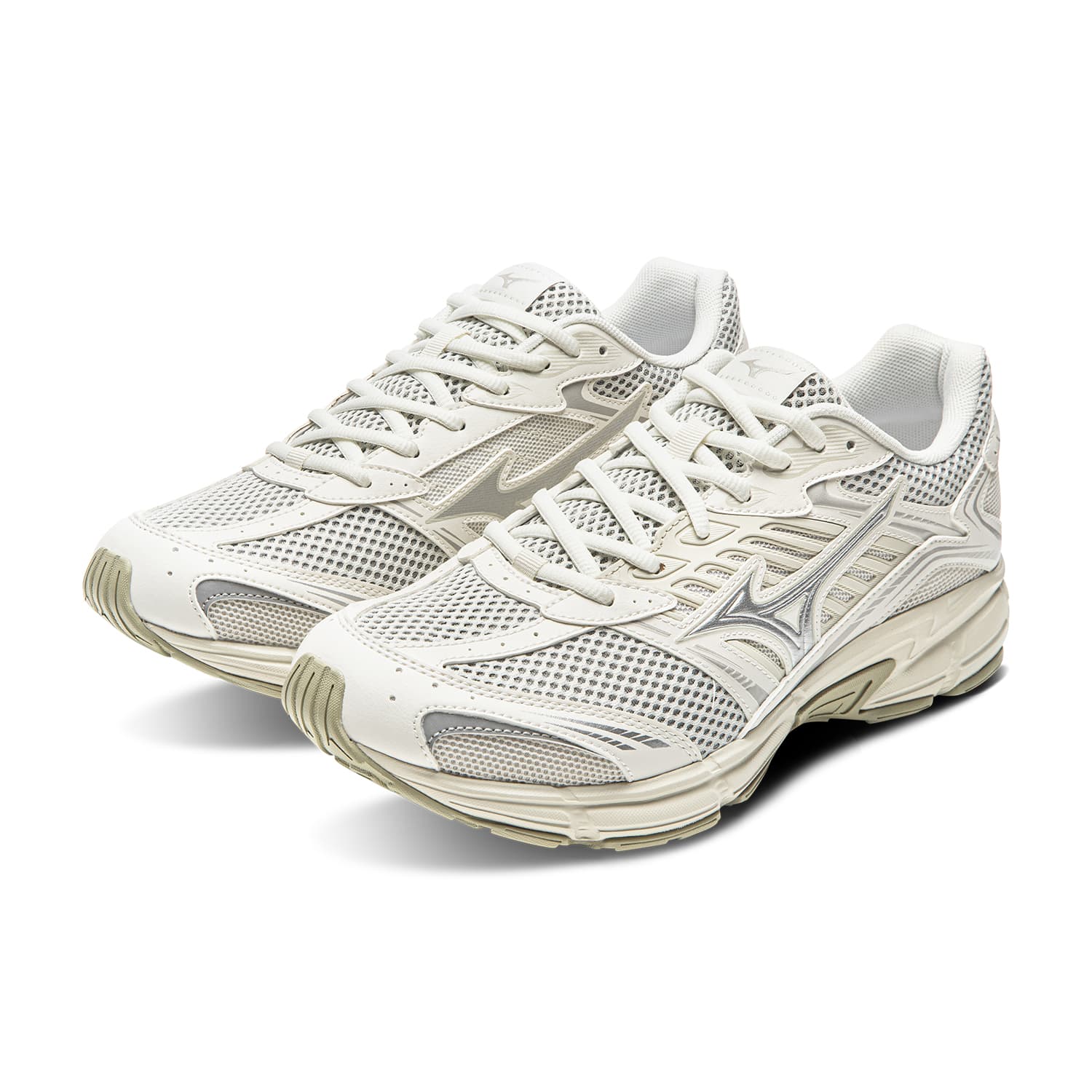 Кроссовки для бега Mizuno Speed Ткань Low Топ Повседневные кроссовки для бега Унисекс Белый - изображение 3