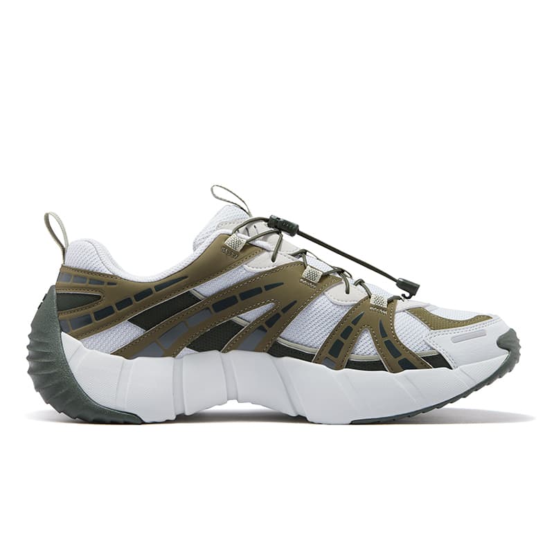 Кроссовки FILA FUSION BONE II Vertebra Shoes 2 Низкие кеды Мужские Drop Water Серый - изображение 2