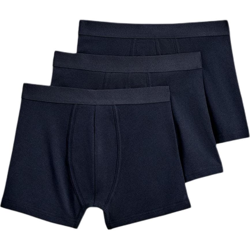 Трусы ZARA 3 Pack (Морской Синий) Мужские Боксеры - изображение 1