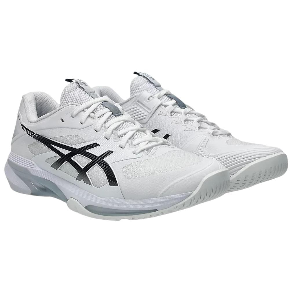 Кроссовки для тенниса ASICS SOLUTION SPEED FF 4 Low Топ Теннисные Кроссовки Мужские Белые Черные - изображение 4