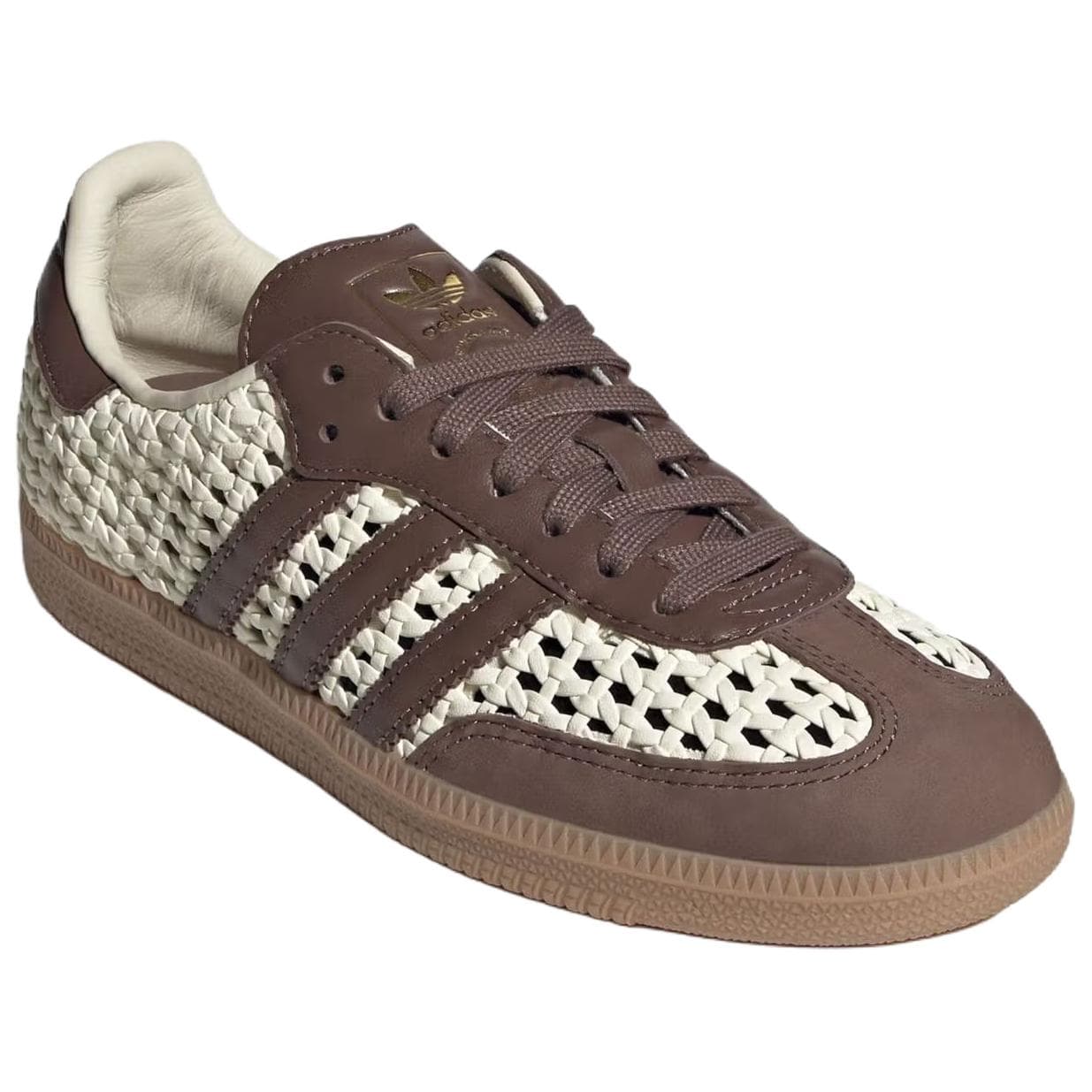 Кроссовки Adidas Originals Samba Дышащий Low Топ Кеды немецкой армии (GAT) Унисекс Коричневый - изображение 3