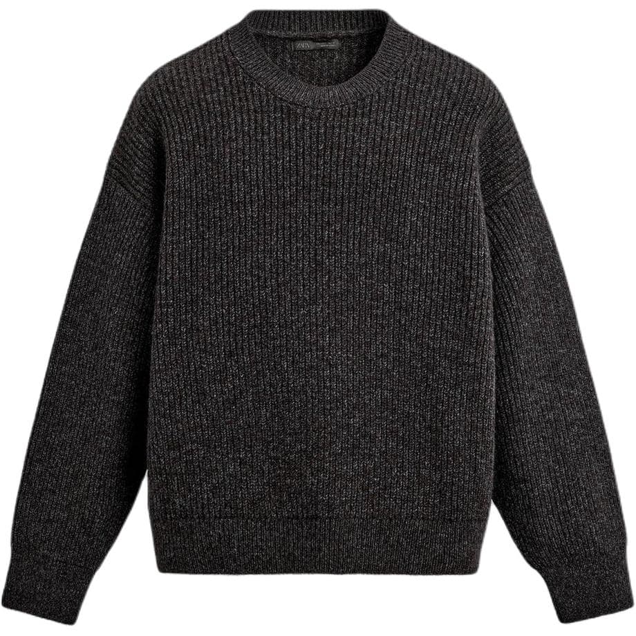 Кофта ZARA Черные Мужские Свитера - изображение 1