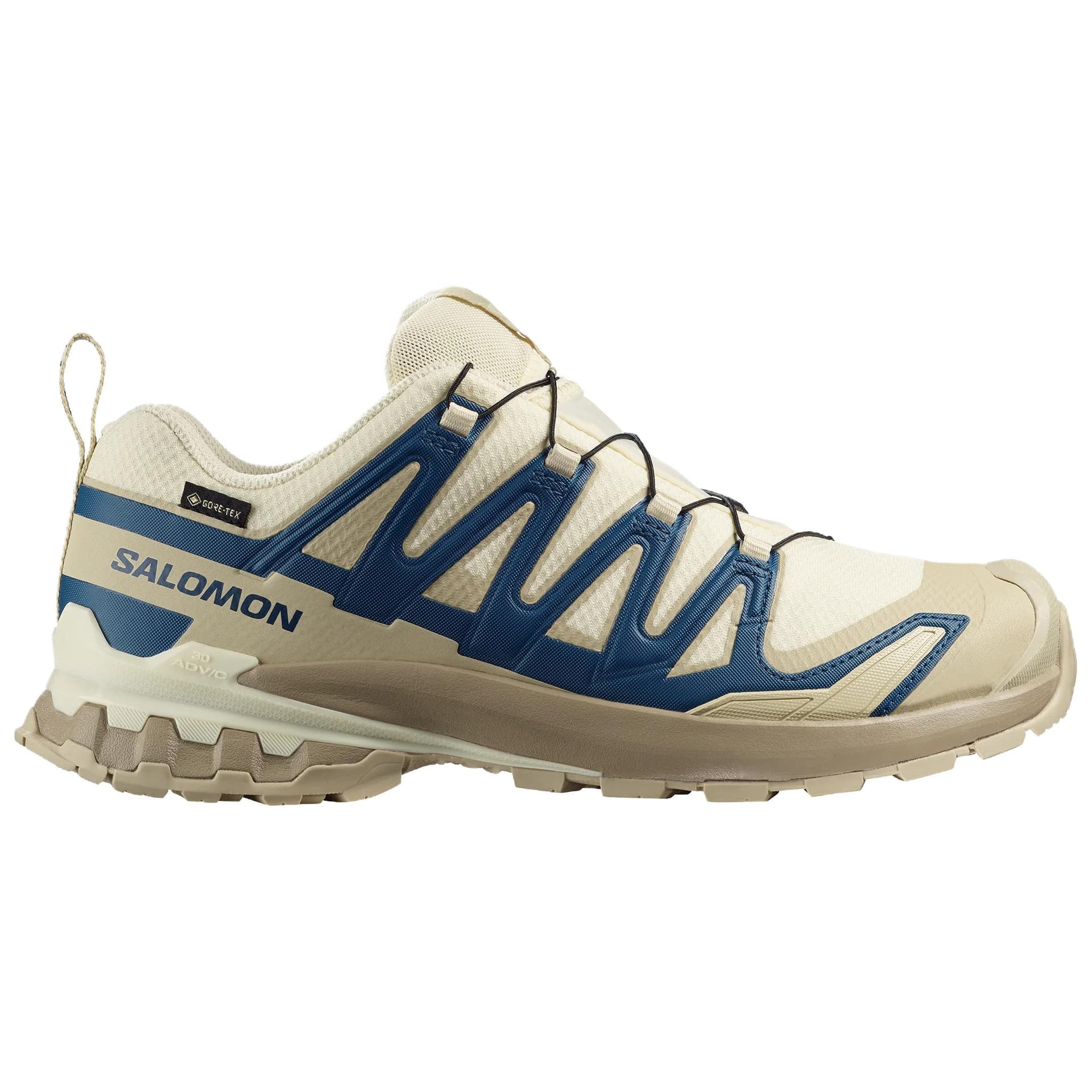 Кроссовки Salomon XA Pro 3D V9 Ткань Альпинистское приключение Обувь Мужская Бежевая - изображение 2