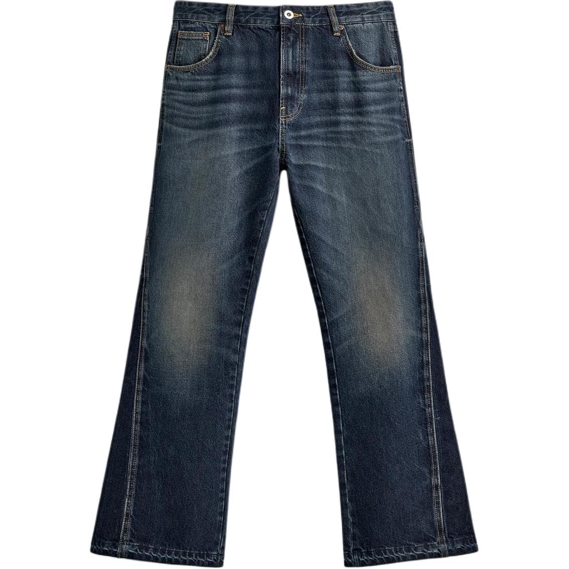 Штаны ZARA Medium Blue Men's Jeans ZARA Средне-синие мужские джинсы - изображение 1