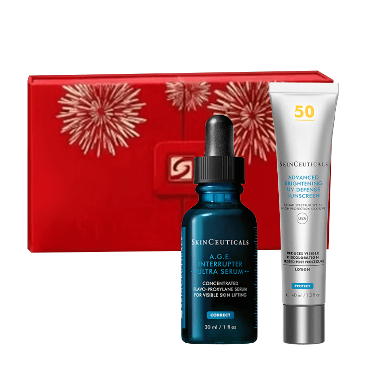 Маска для лица SKINCEUTICALS Сыворотка для ухода за кожей подходящая для всех типов кожи маленькая серебряная с зонтиком - изображение 1