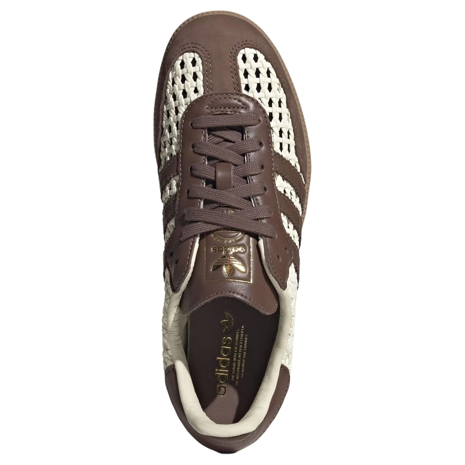 Кроссовки Adidas Originals Samba Дышащий Low Топ Кеды немецкой армии (GAT) Унисекс Коричневый - изображение 5