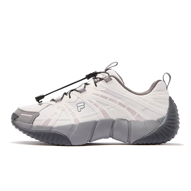 Кроссовки FILA FUSION BONE II Vertebra Shoes 2 визуально увеличивает рост Низкие кеды Женские Бледные - изображение 1