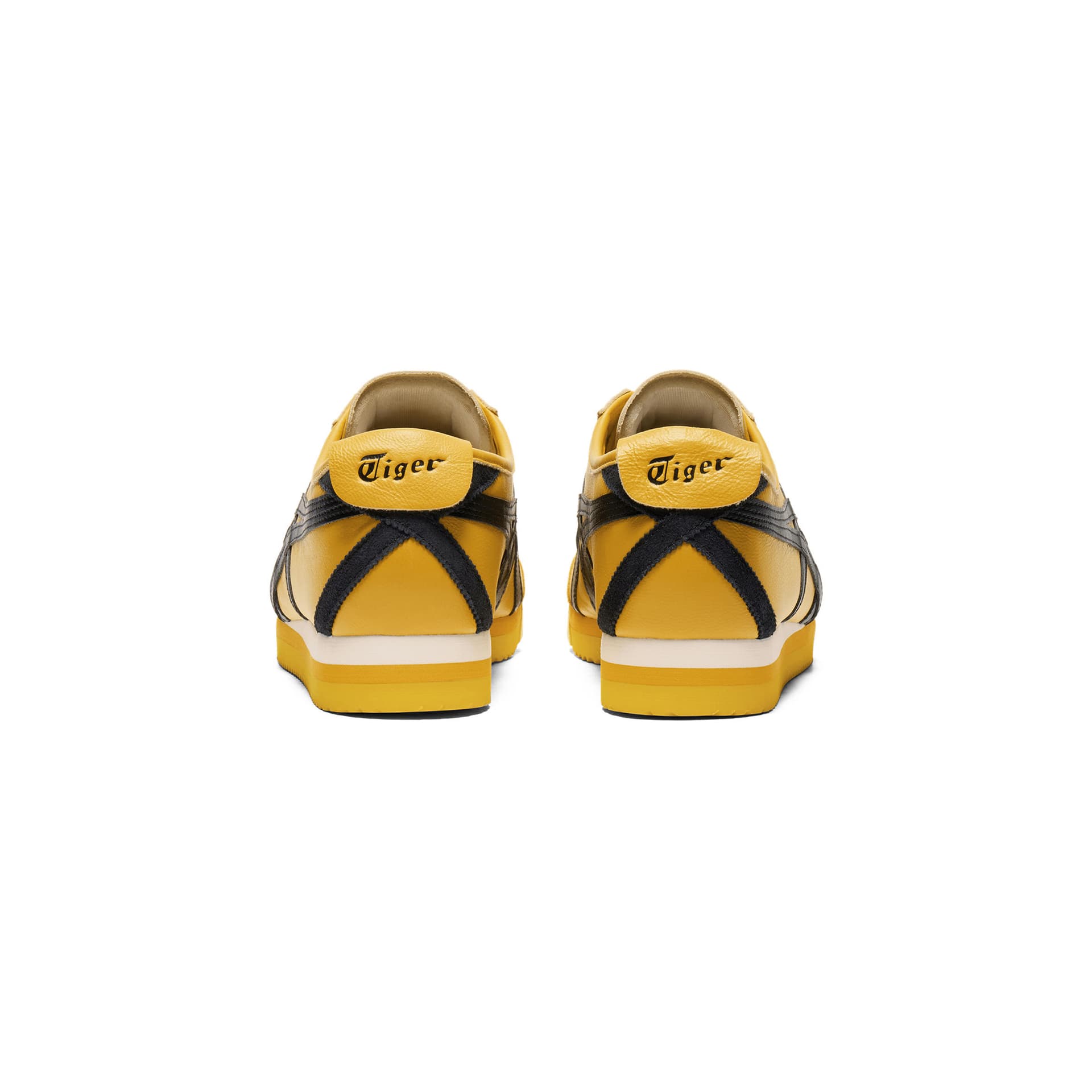 Кроссовки Onitsuka Tiger Mexico 66 PF Удобный Low Топ Повседневная обувь Унисекс Желтый черный - изображение 6