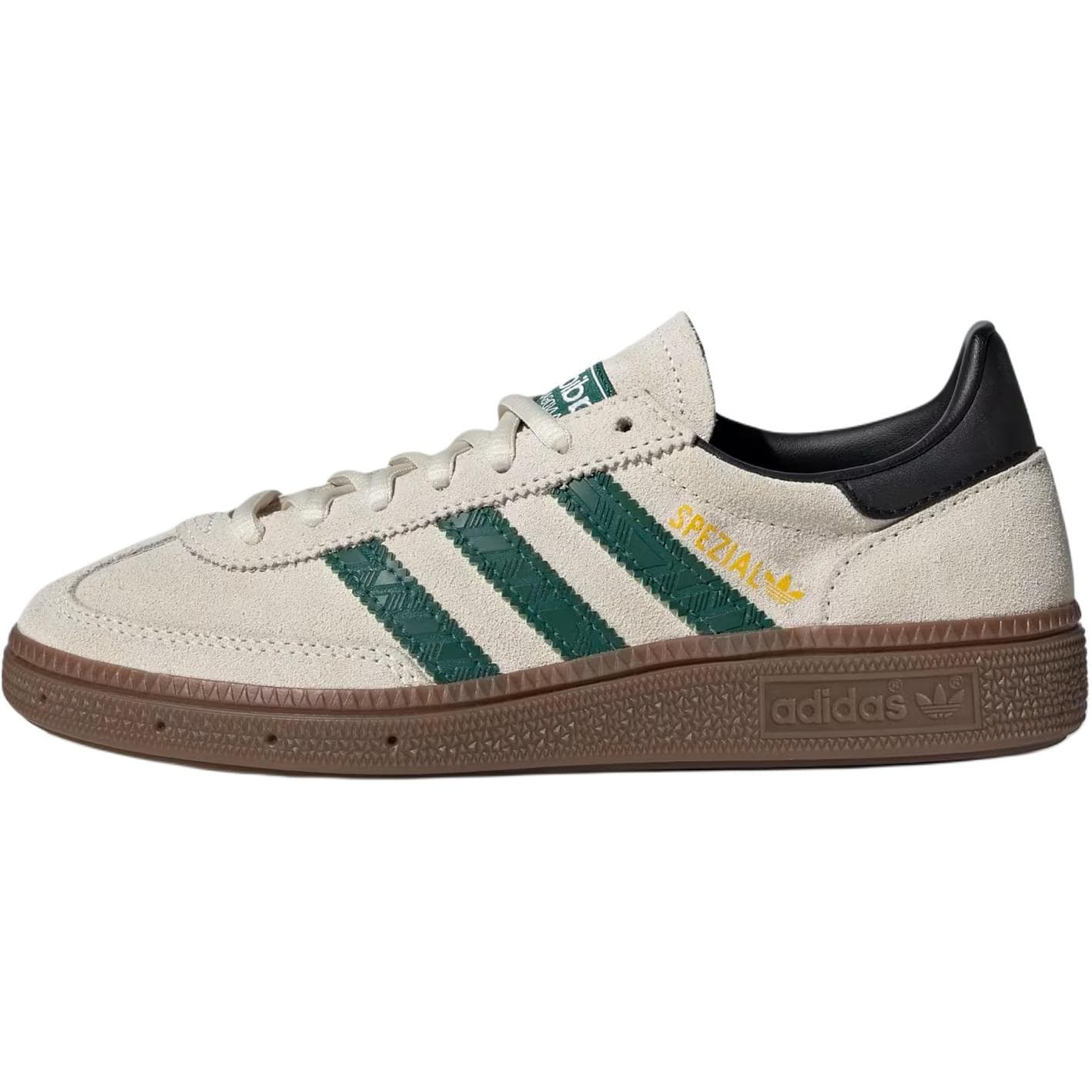 Кроссовки Adidas Originals HANDBALL SPEZIAL Кожа Детская Скейтбординг Обувь Бежевая Детская - изображение 1