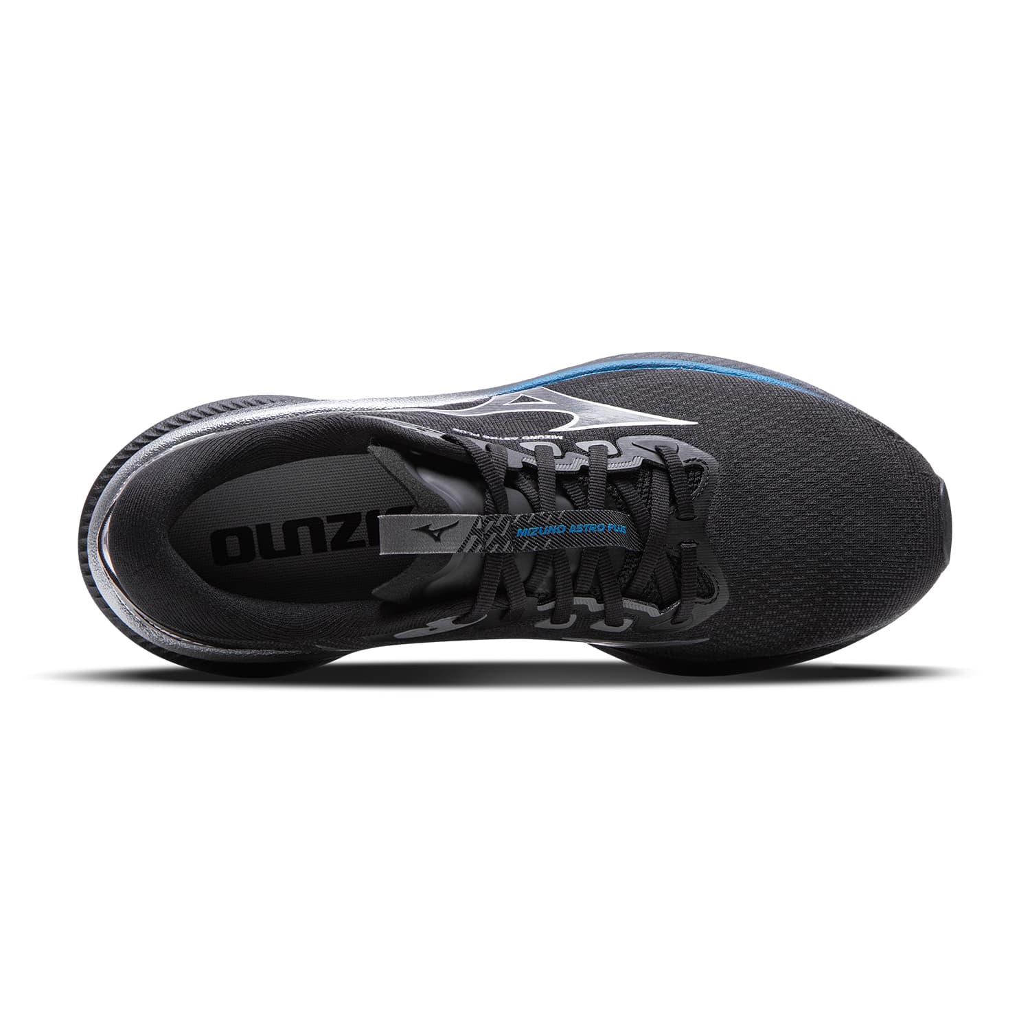 Кроссовки для бега Mizuno ASTRO PLUS 2 Ткань Низкие Беговые Кроссовки Унисекс Черные - изображение 4