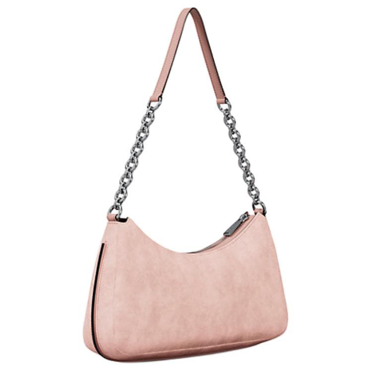 Мини-сумка MICHAEL KORS Nolita Бычья замша Сумка Сумка через плечо Средняя Женская Дымчатый Розовый - изображение 2