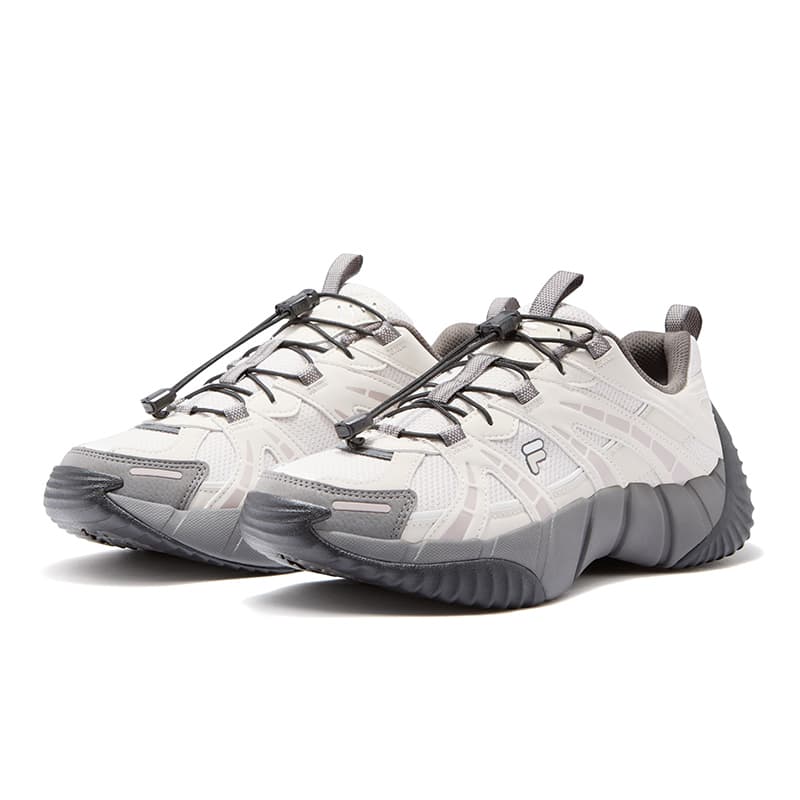 Кроссовки FILA FUSION BONE II Vertebra Shoes 2 визуально увеличивает рост Низкие кеды Женские Бледные - изображение 3