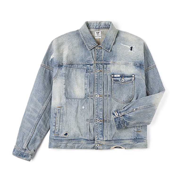 Джинсовая куртка Lee Medium Light Blue Men's Denim Jackets Ли Средний Светло-Синий Мужские Джинсовые Куртки - изображение 1