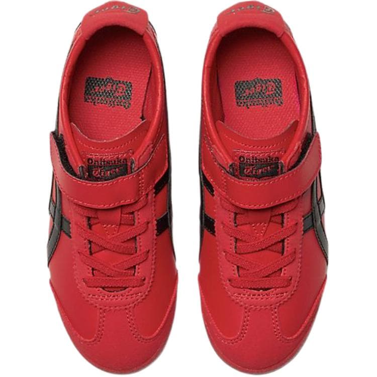 Кроссовки Onitsuka Tiger MEXICO 66 Low Топ Детские Лайфстайл Кроссовки Красные Детские - изображение 3