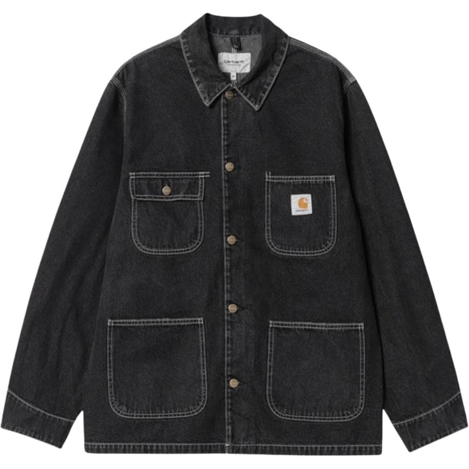 Джинсовая куртка Carhartt WIP Logo Denim Jacket - изображение 1