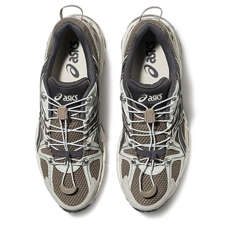 Кроссовки Asics Gel Kahana 8 FL Ткань Амортизация Дышащий Низкий Верх Повседневная Обувь Унисекс - изображение 4