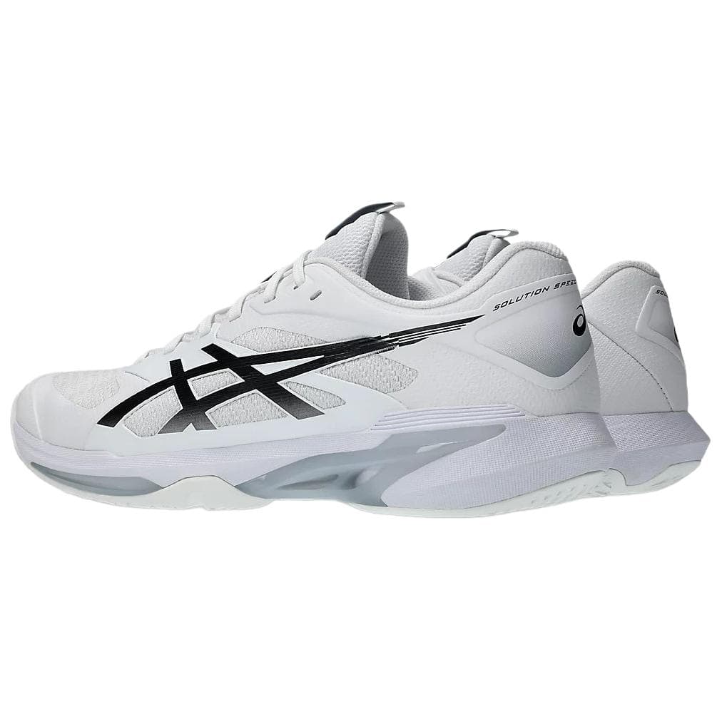 Кроссовки для тенниса ASICS SOLUTION SPEED FF 4 Low Топ Теннисные Кроссовки Мужские Белые Черные - изображение 3