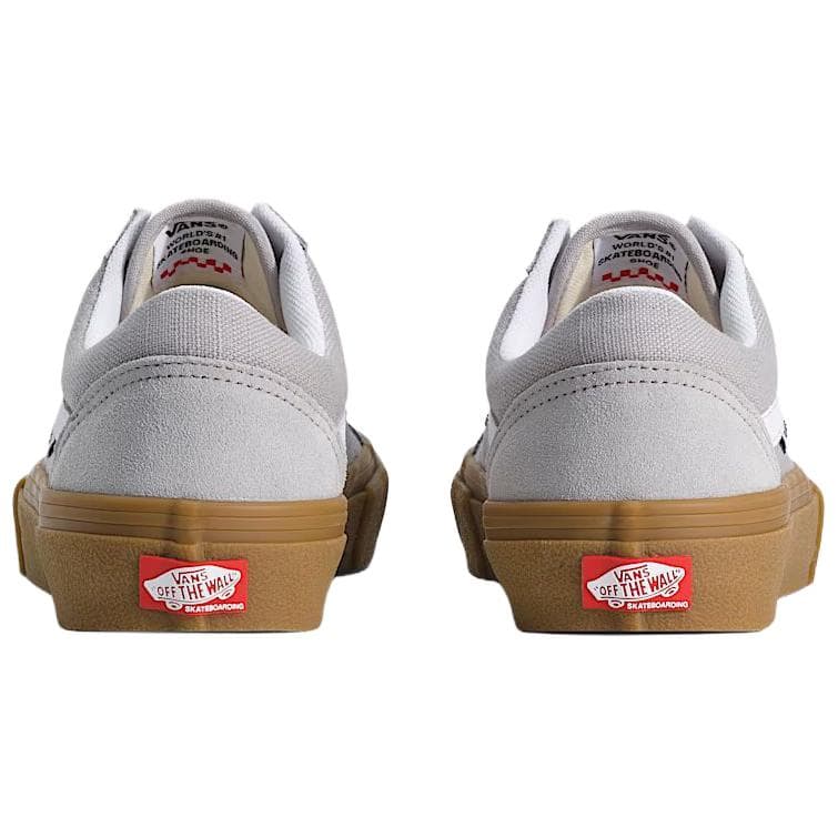 Кроссовки Vans Skate Old Skool Low Топ Кроссовки для скейтбординга Унисекс Светло-Серый - изображение 3
