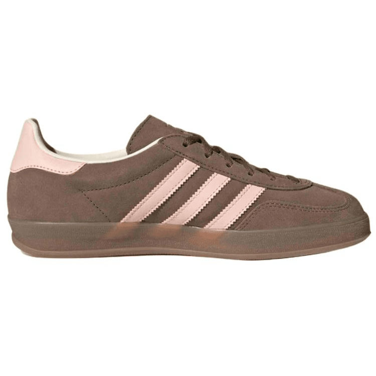 Кроссовки Adidas Originals GAZELLE INDOOR Low Топ Кеды немецкой армии (GAT) Женские Темно-кофейный - изображение 2
