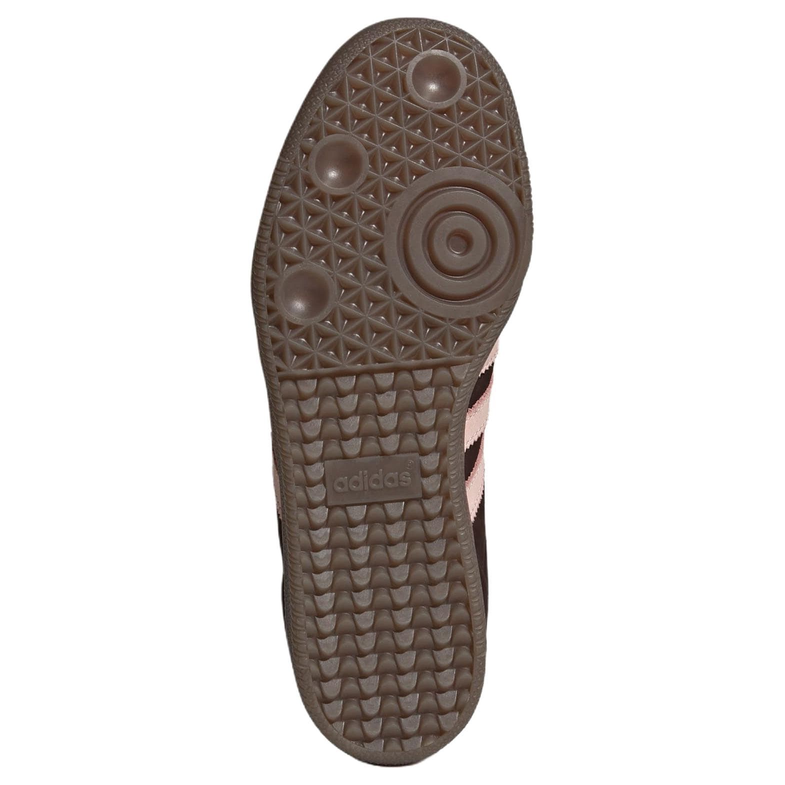 Кроссовки Adidas Originals Samba OG Кеды немецкой армии (GAT) Женские Темно-коричневые - изображение 6
