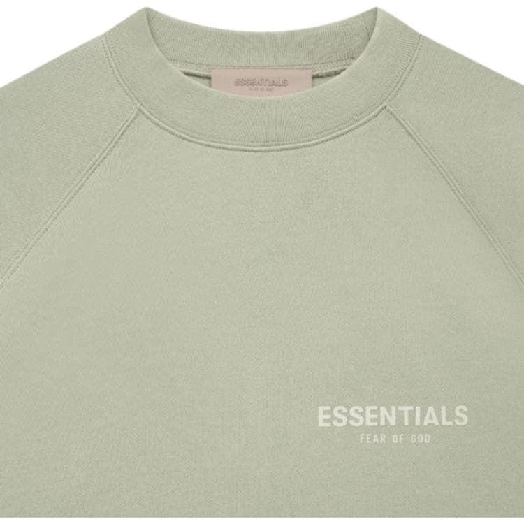 Худи Fear of God Essentials SS22 Crewneck Seafoam Logo - изображение 3