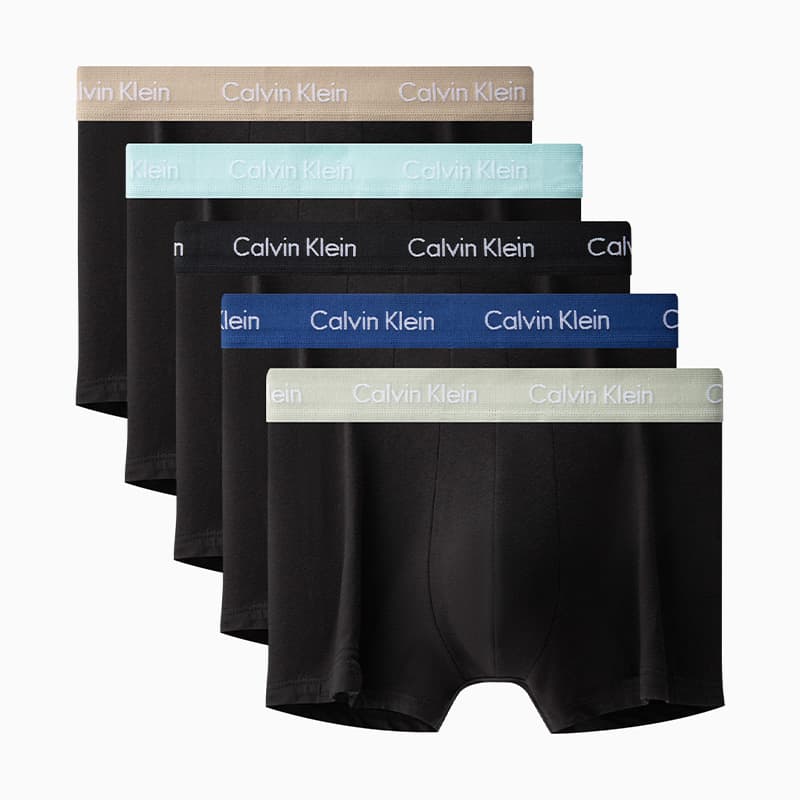 Трусы Calvin Klein Боксеры Мужские упаковка из 5 штук - изображение 1