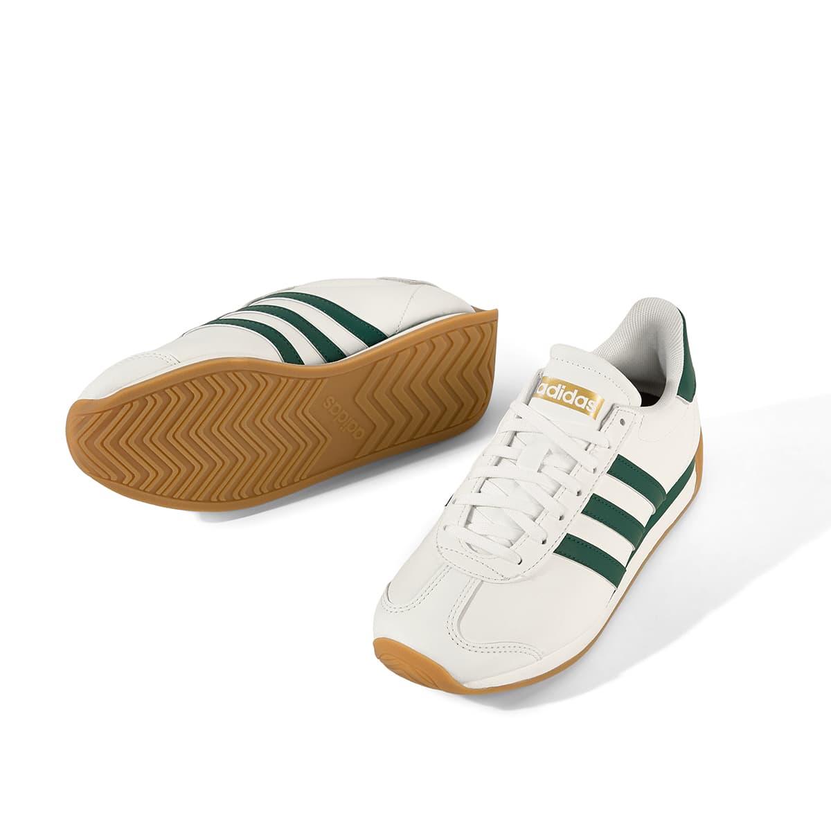 Кроссовки для бега Adidas RUNVISTA Легкая беговая обувь Женская Белый Зеленый - изображение 8