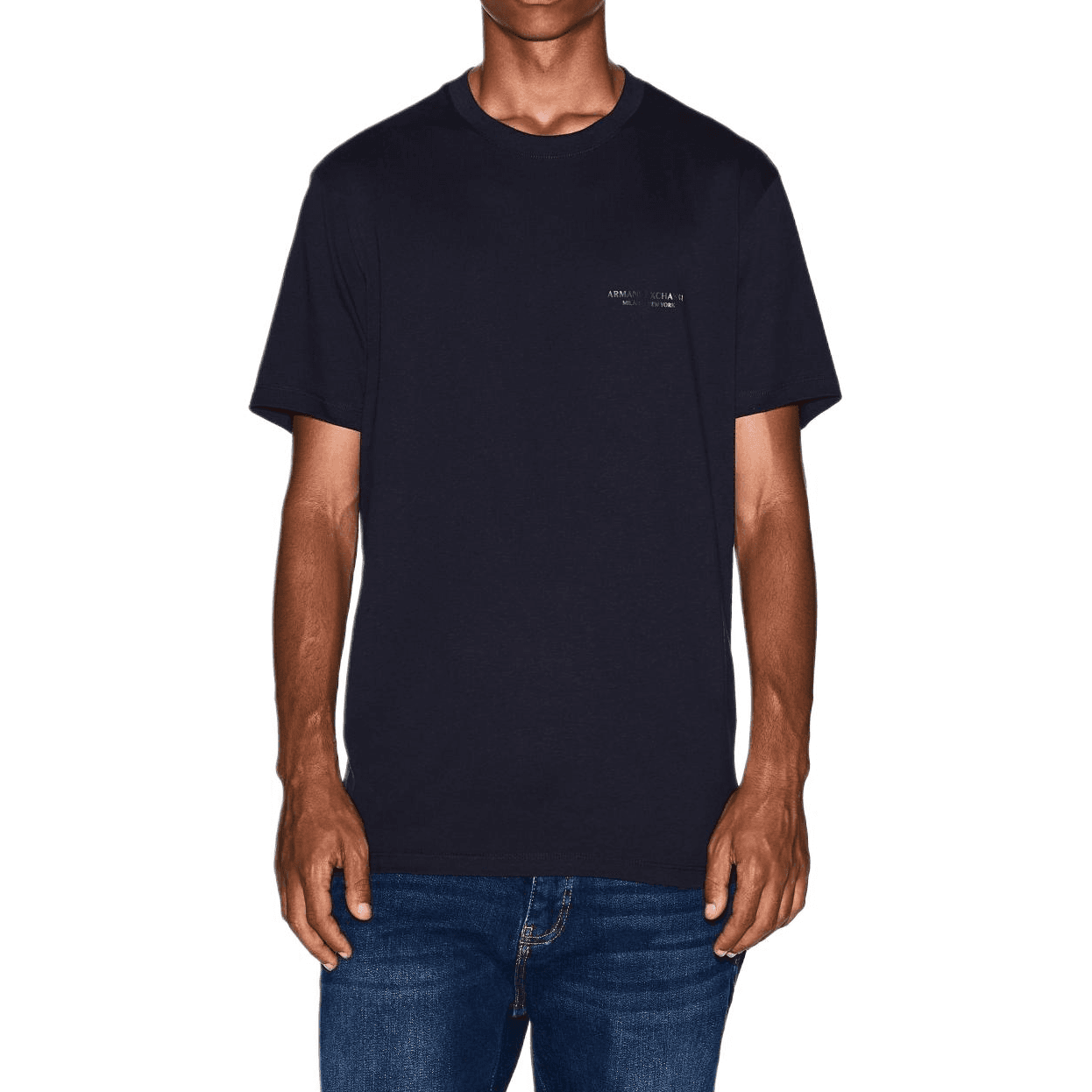 Футболка ARMANI EXCHANGE SS26 Футболка Мужской Синий - изображение 2