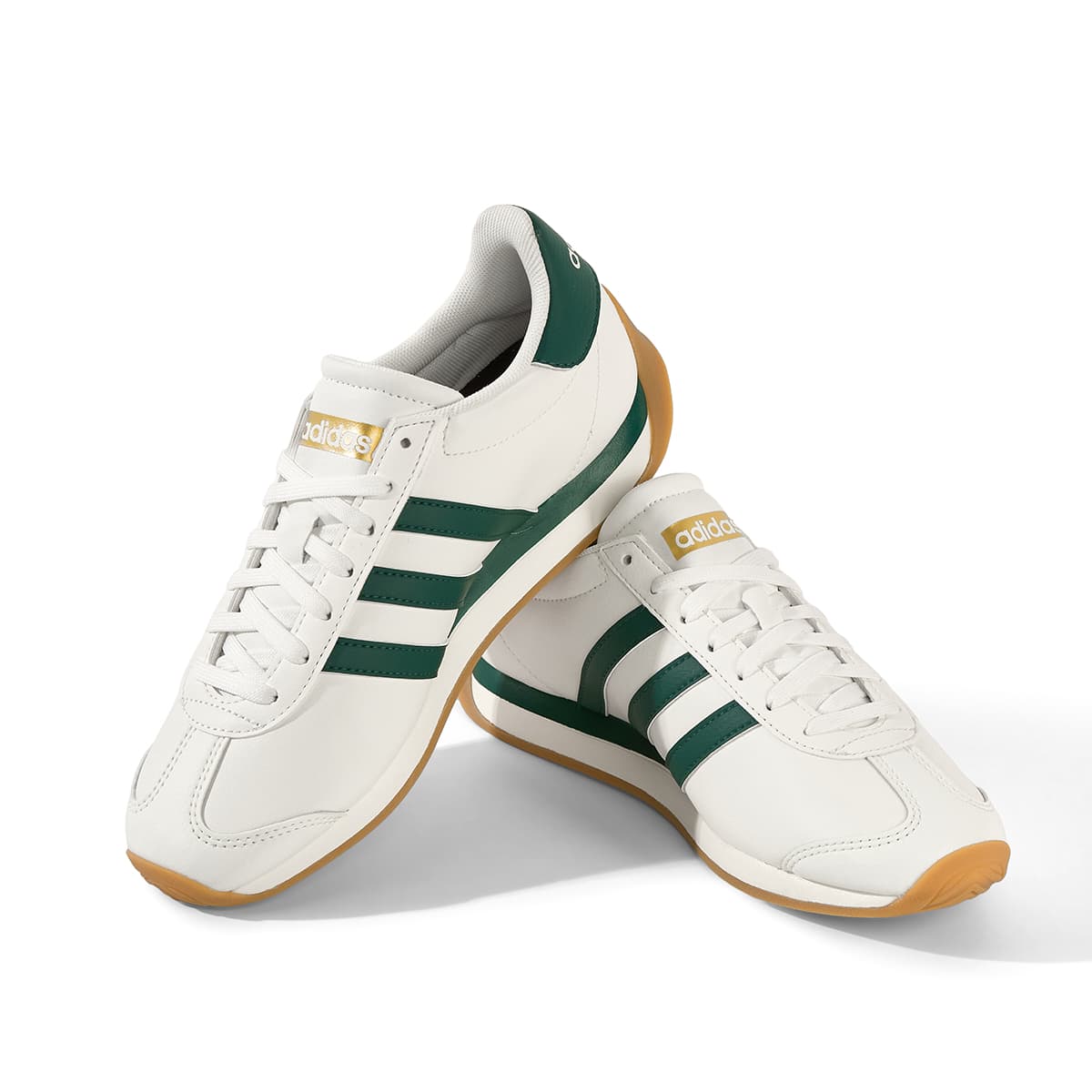 Кроссовки для бега Adidas RUNVISTA Легкая беговая обувь Женская Белый Зеленый - изображение 6
