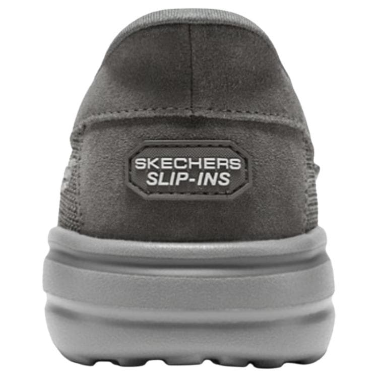 Кроссовки Skechers Удобная Повседневная Обувь для Мужчин Низкий Топ Устойчивая к Износу Серый - изображение 4
