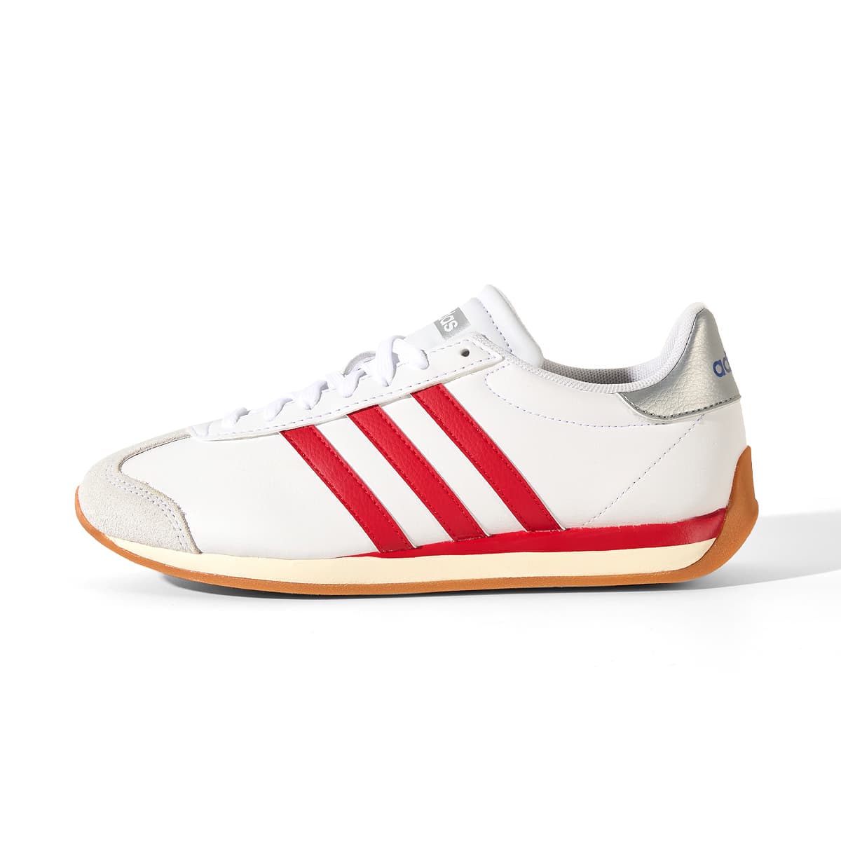 Кроссовки для бега Adidas RUNVISTA Легкая беговая обувь Женская Белая Красная - изображение 1