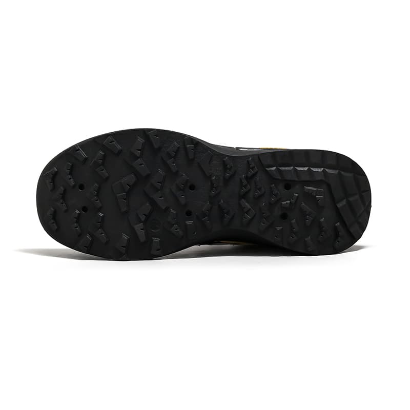 Кроссовки WARRIOR Low Топ Альпинистское приключение Обувь Мужской Бежевый желтый черный - изображение 6