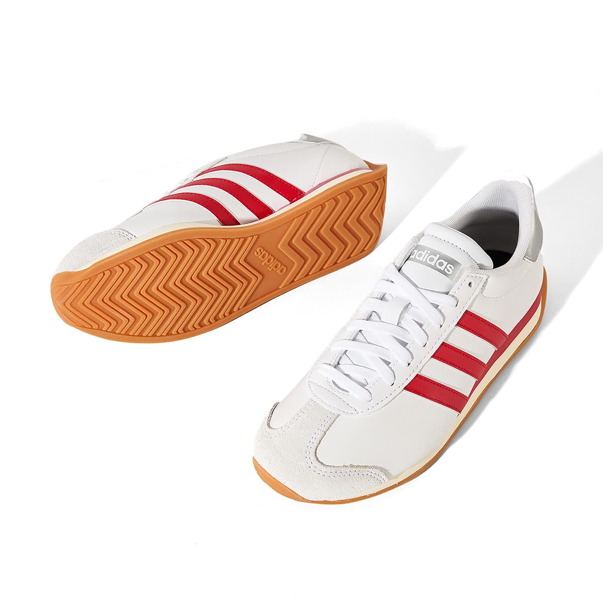 Кроссовки для бега Adidas RUNVISTA Легкая беговая обувь Женская Белая Красная - изображение 7