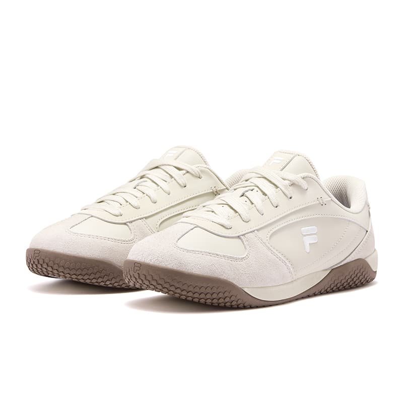 Кроссовки FILA FUSION WING Wings Shoes Низкие Скейтборд Обувь Женские Миндально-Молочный Белый - изображение 3