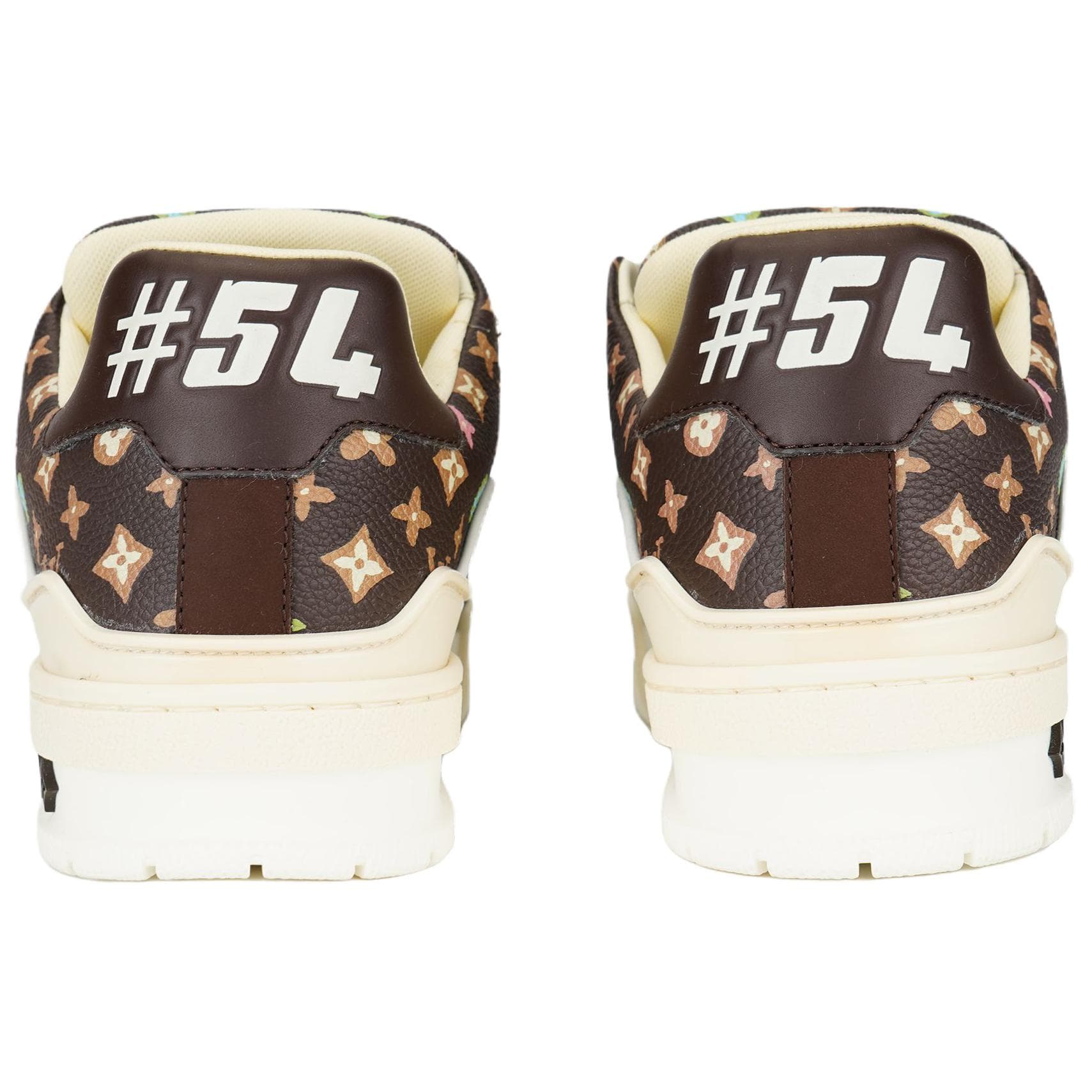 Кроссовки Tyler x Louis Vuitton Trainer Low Brown - изображение 4