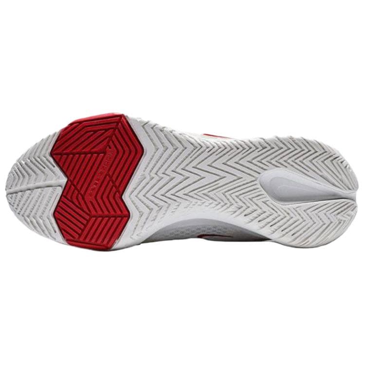 Кроссовки для баскетбола Nike S.T. GLOW Low Топ Баскетбольные кроссовки Мужские Белые Красные - изображение 5