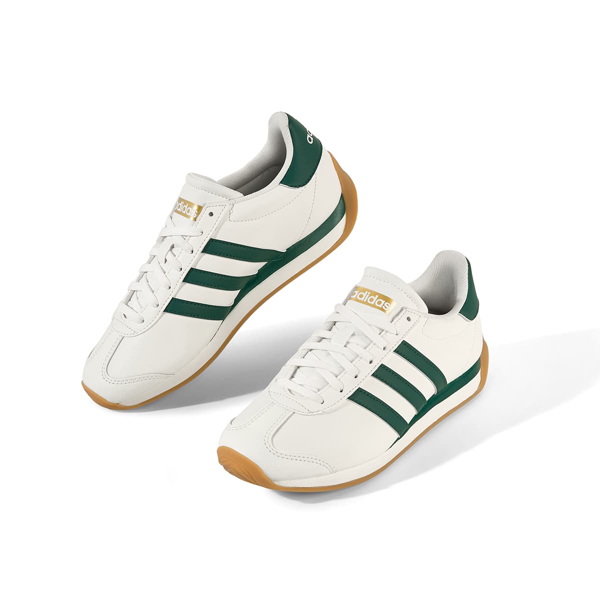 Кроссовки для бега Adidas RUNVISTA Легкая беговая обувь Женская Белый Зеленый - изображение 5