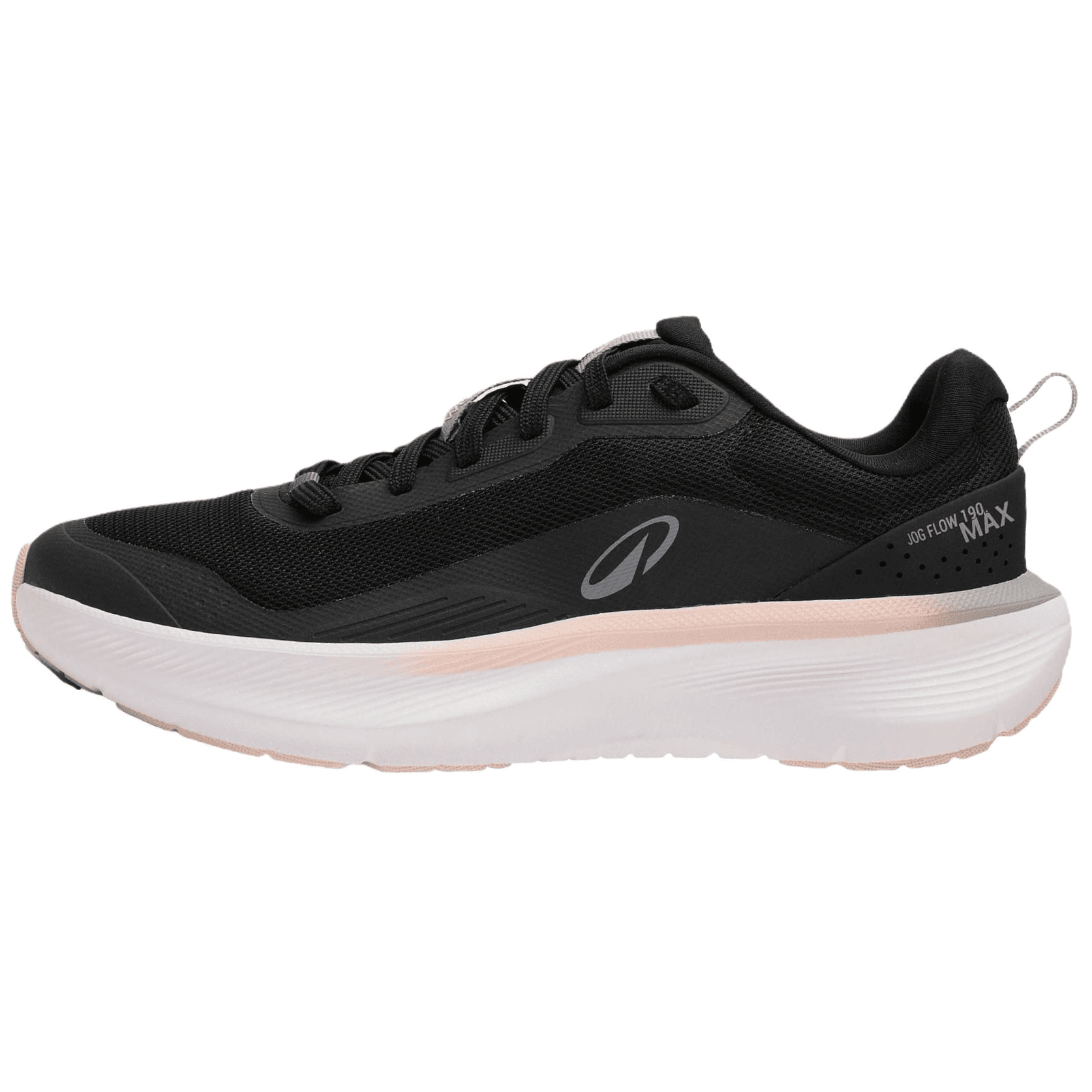 Кроссовки для бега DECATHLON JOGFLOW 190 Дышащие Беговые Кроссовки Женские Черные - изображение 1