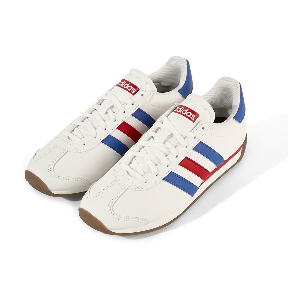 Кроссовки для бега Adidas RUNVISTA Легкий Low Топ Беговые кроссовки Мужской Белый синий красный - изображение 3
