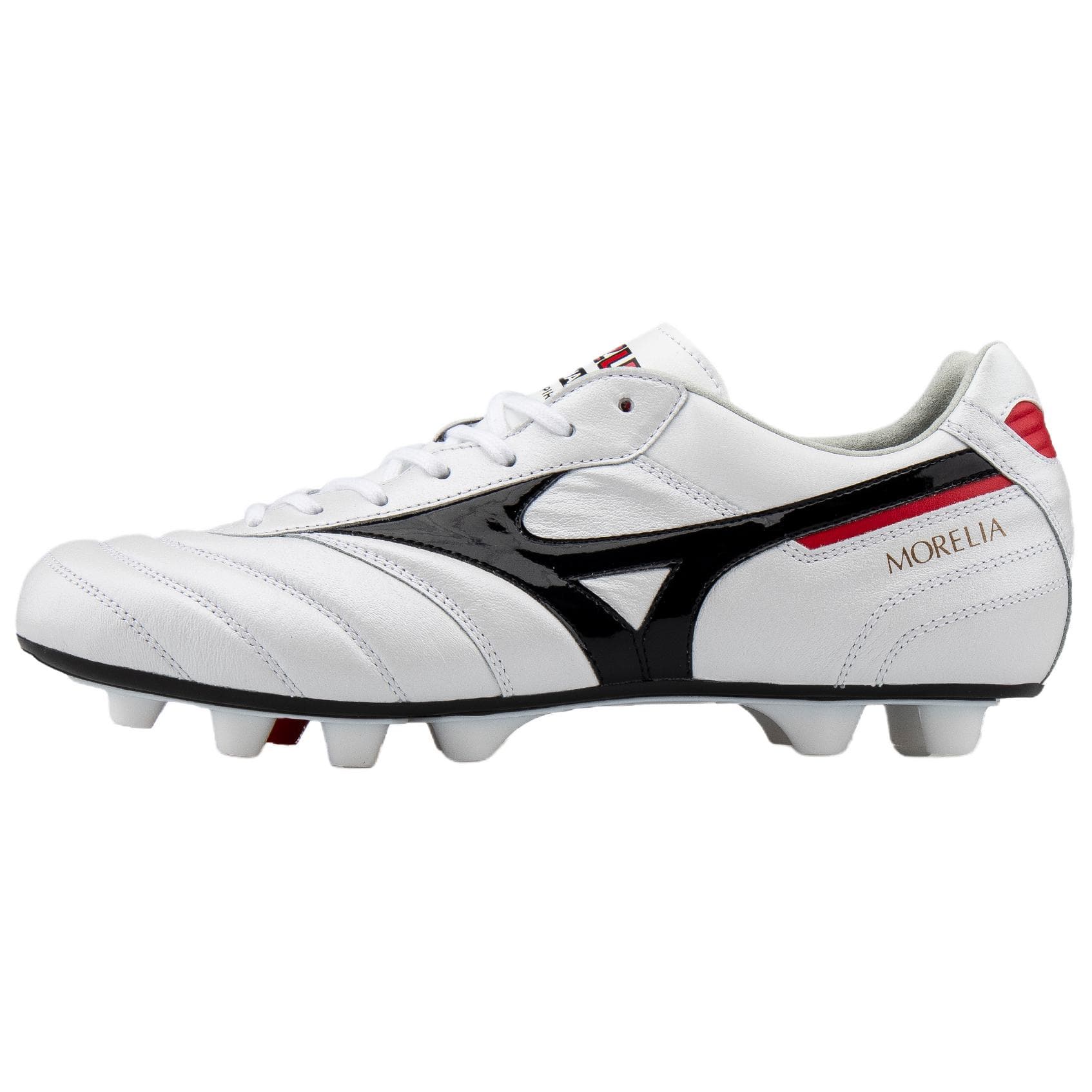 Кроссовки для футбола Mizuno MORELIA 2 Футбольные бутсы Мужские Белый Черный - изображение 1