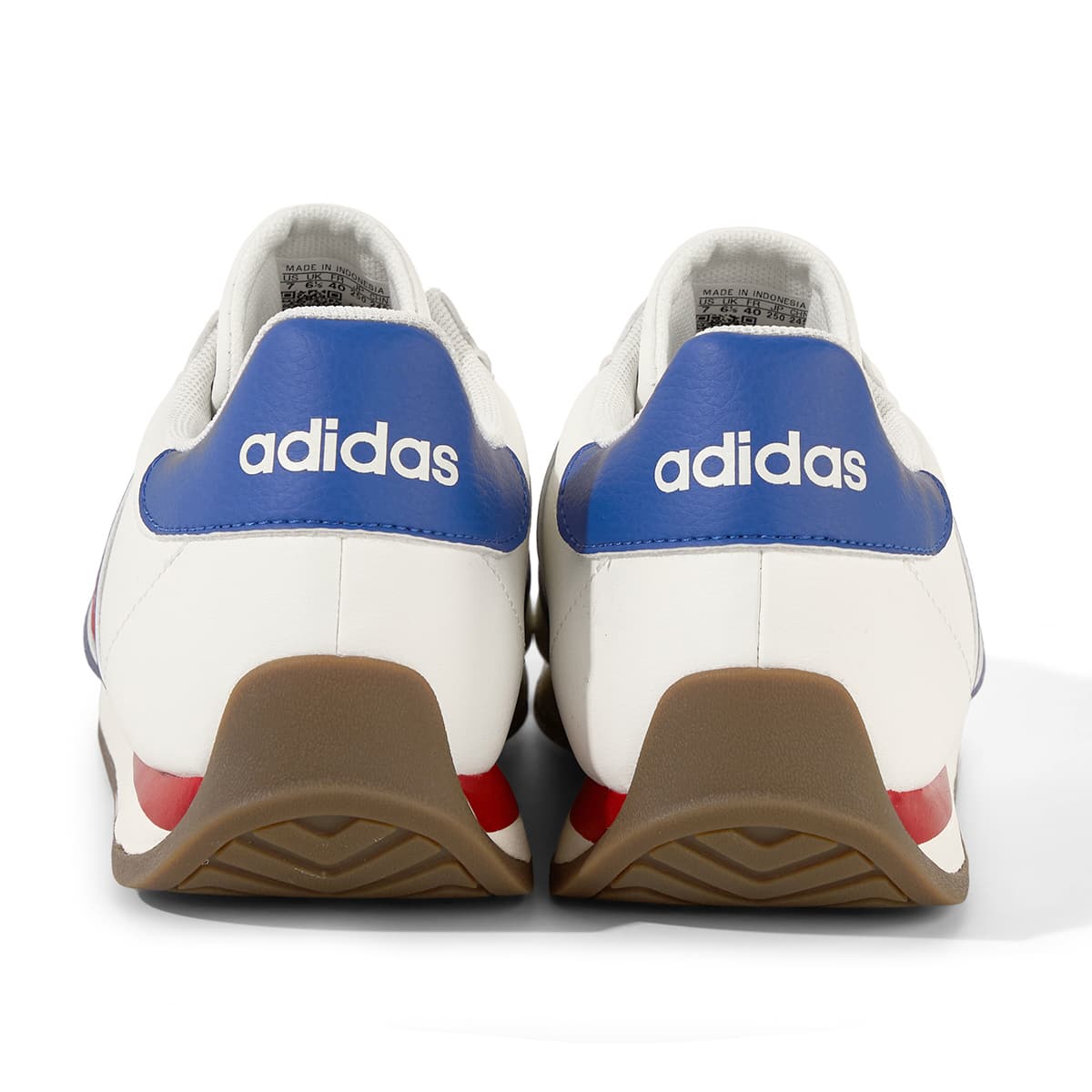 Кроссовки для бега Adidas RUNVISTA Легкий Low Топ Беговые кроссовки Мужской Белый синий красный - изображение 7