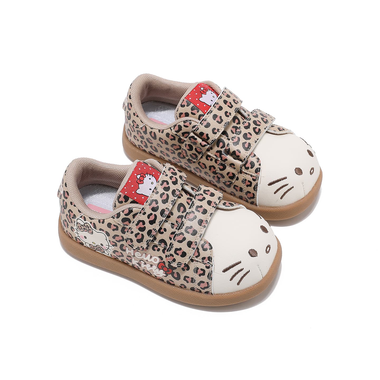 Кроссовки Hello Kitty X Sanrio Синтетическая кожа Устойчивая к истиранию Амортизация и легкость Поддержка Противоскользящий - изображение 3