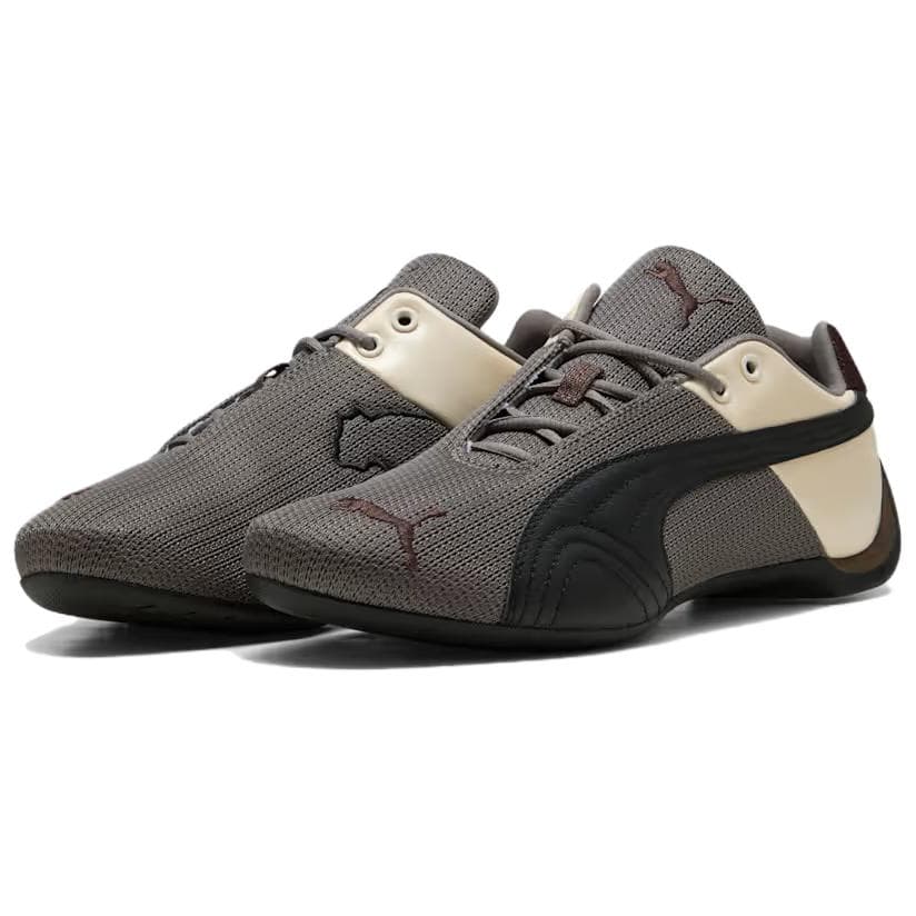 Кроссовки PUMA Future Cat Ткань Повседневная обувь Унисекс Серый - изображение 3