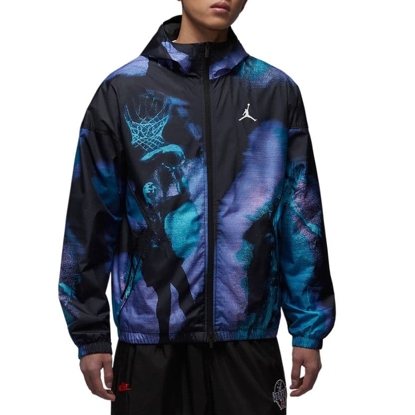 Куртка Jordan X As M J BRK DRM DUNK DRAFT С Капюшоном Молния Модный Длинный Рукав Пуховик Мужской - изображение 3