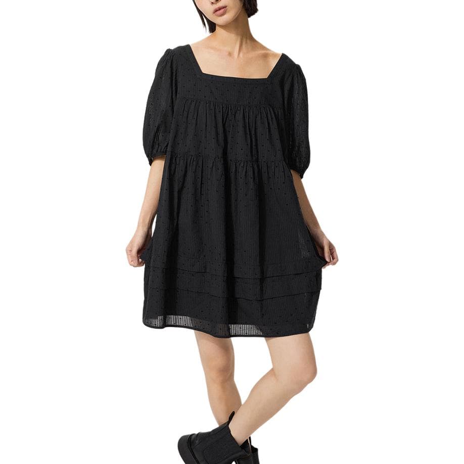 Платье UNIQLO SS26 Короткое платье с короткими рукавами для женщин - изображение 1