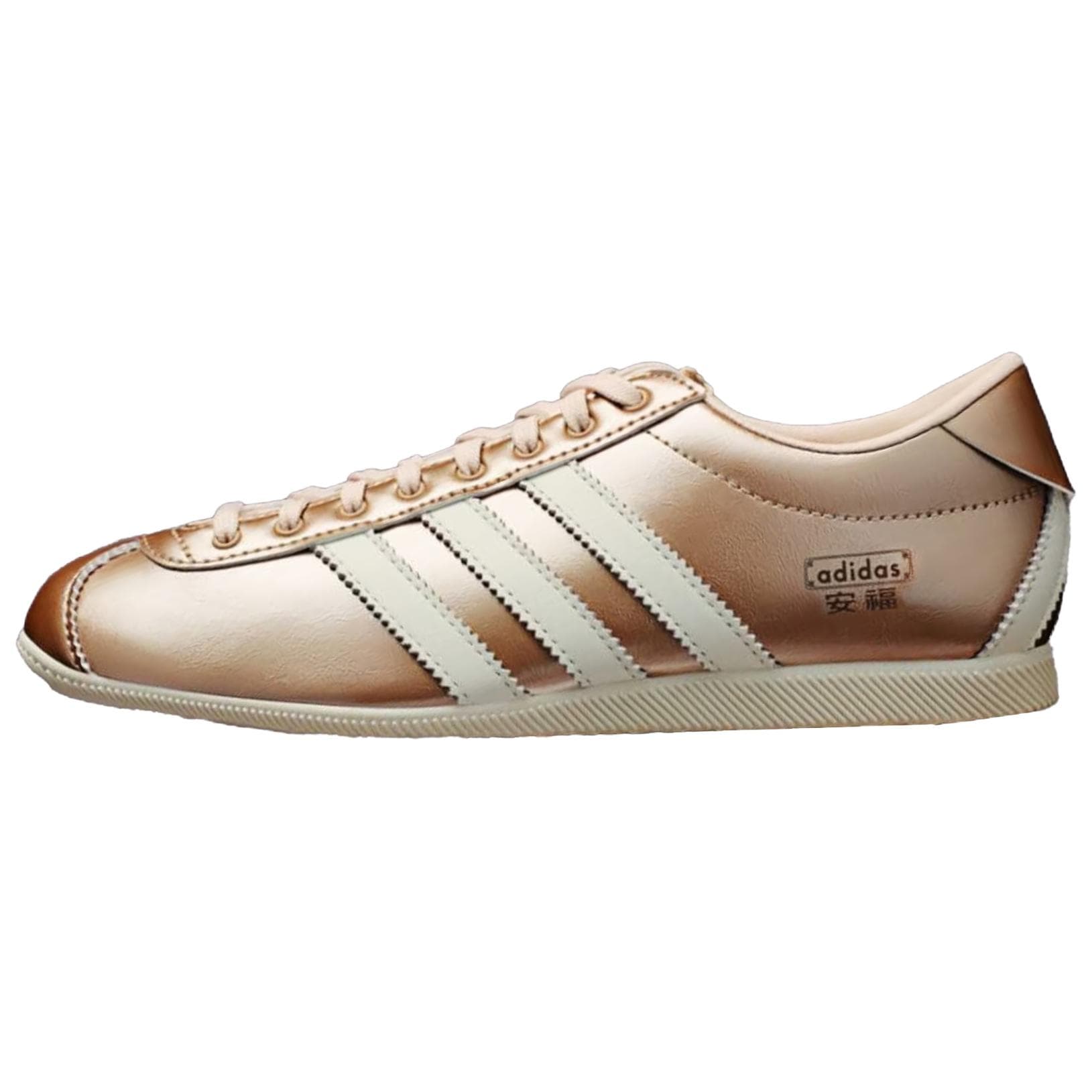 Кроссовки Adidas Originals ANFU Немецкая армейская обувь Женская Розовое золото Белый - изображение 1
