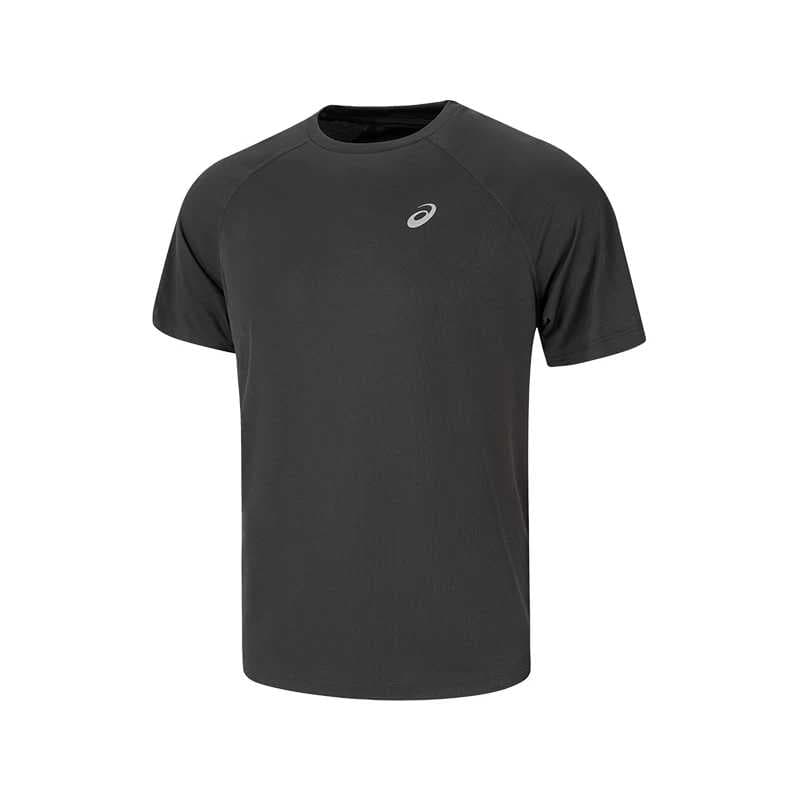Asics Серый Мужские Беговые Т-Рубашки - изображение 1