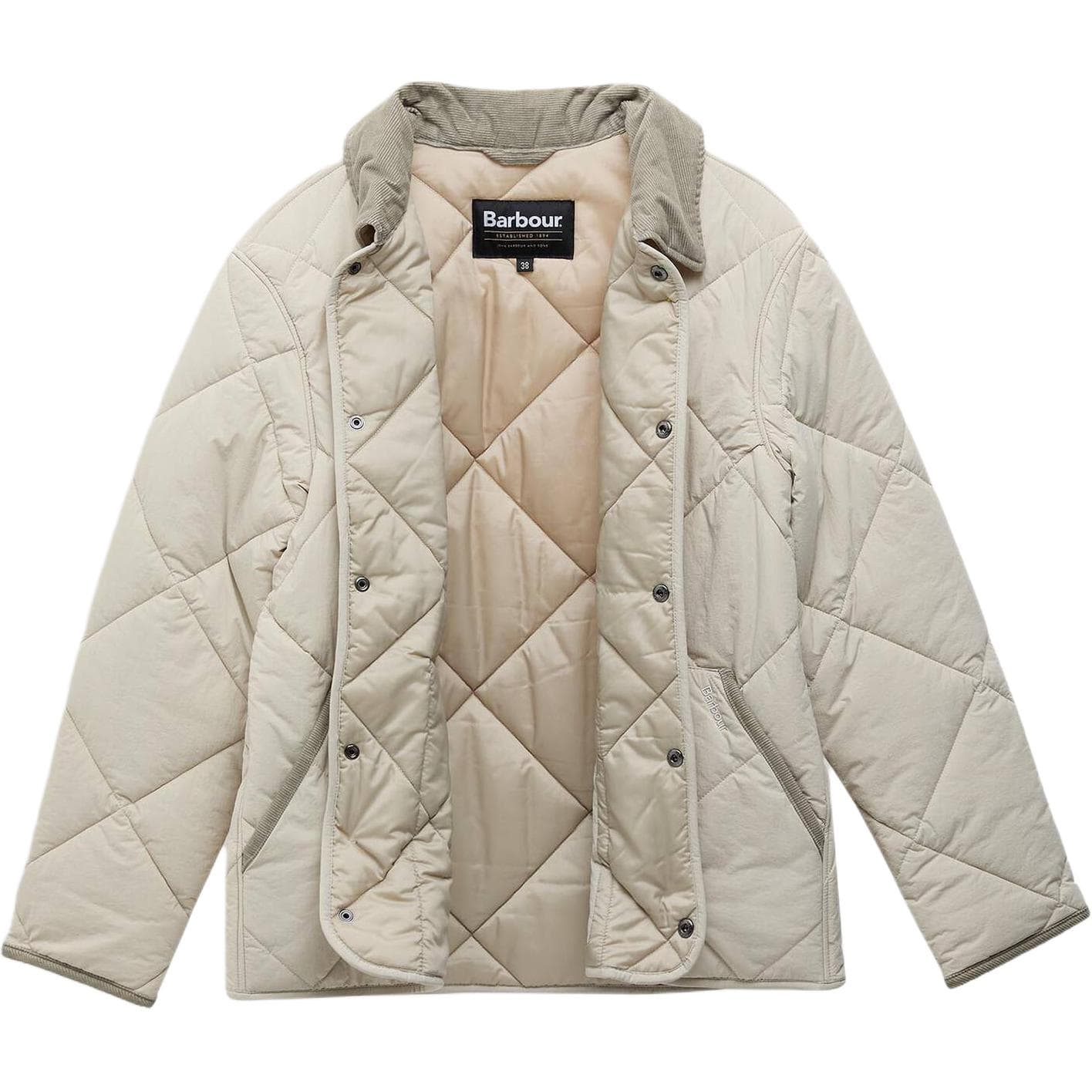Куртка BARBOUR Mist White Мужские Куртки - изображение 2